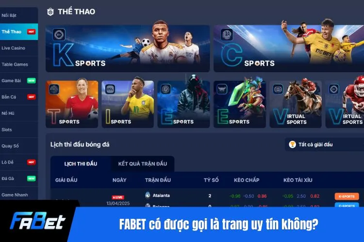 FABET có được gọi là trang uy tín không?