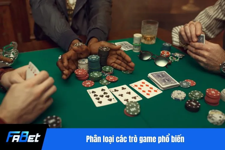 Phân loại các trò game phổ biến