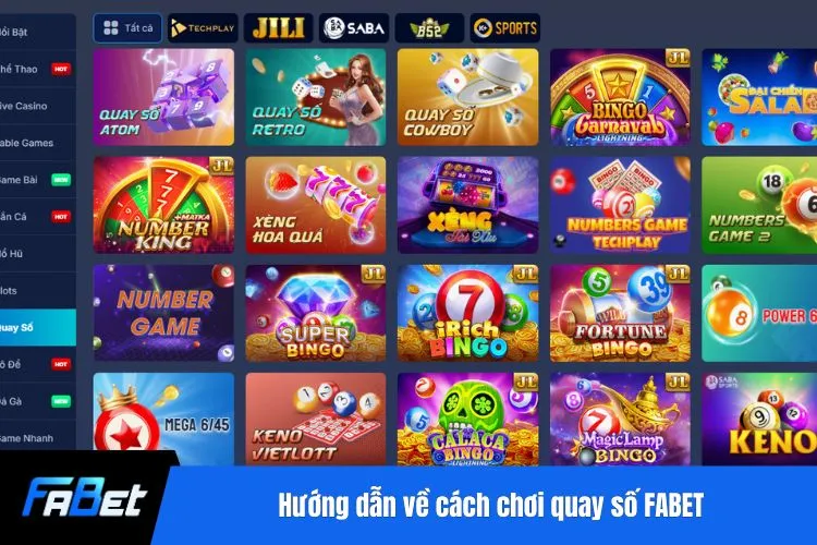 Hướng dẫn về cách chơi quay số FABET