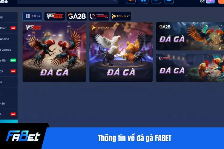 Thông tin về đá gà FABET
