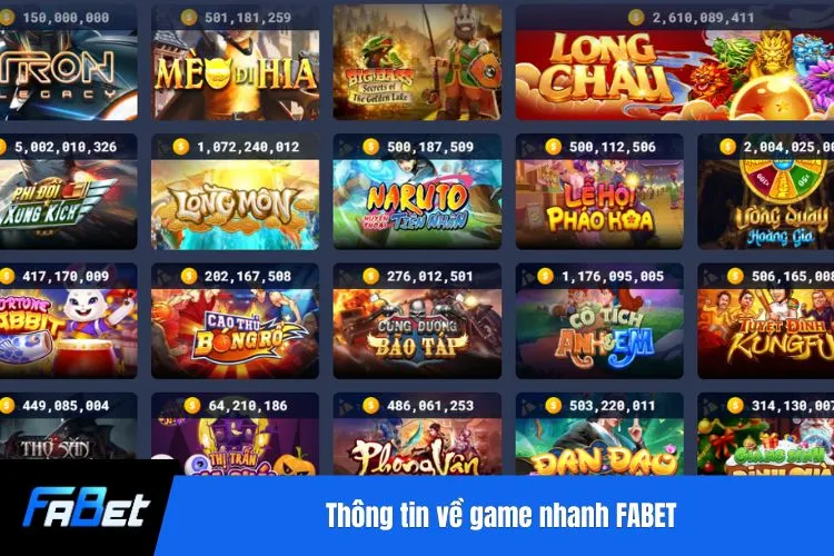 Thông tin về game nhanh FABET